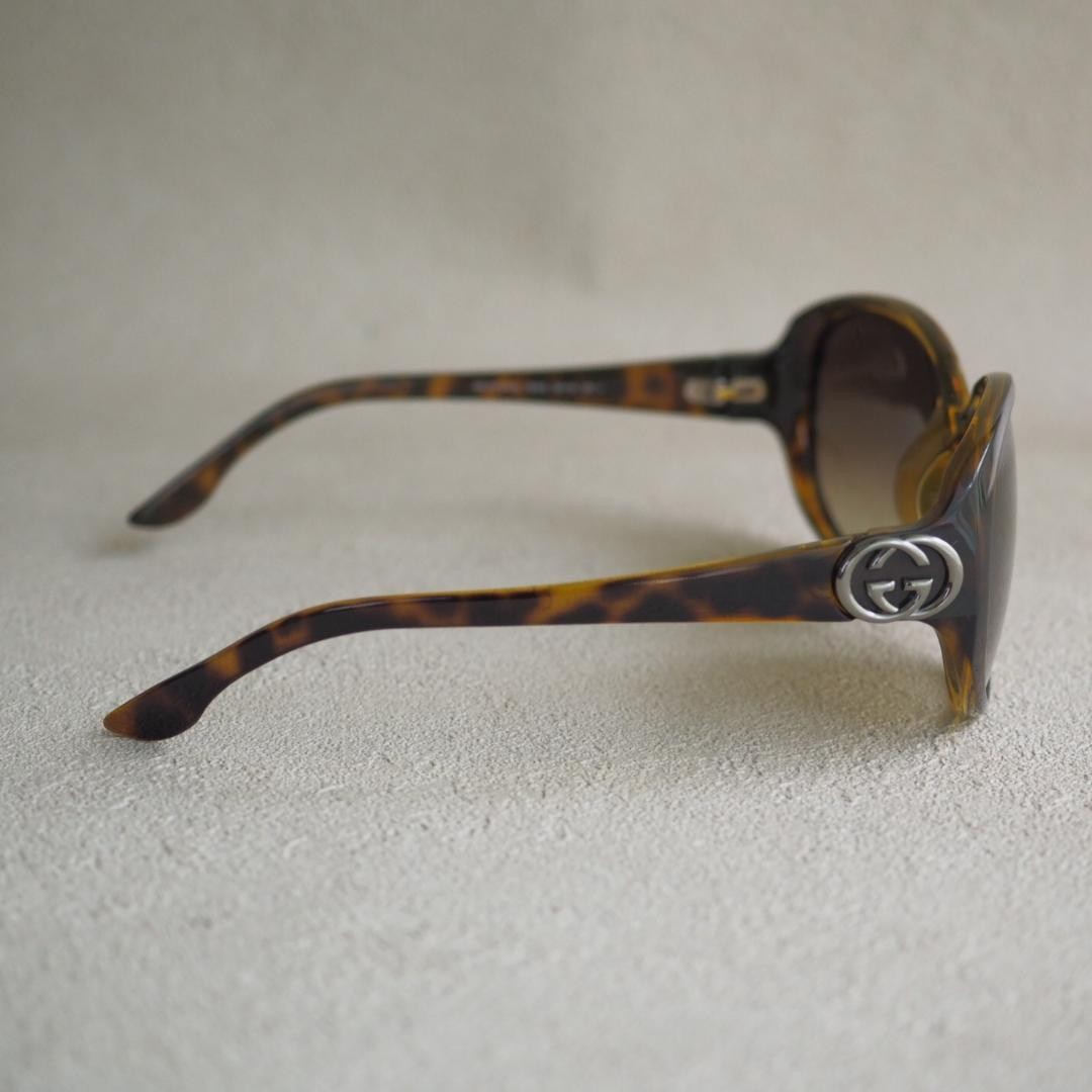 Gucci Tortoiseshell Brown Interlocking G Sunglass… - image 5