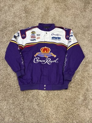 Chase Authentics Jamie McMurray Crown Royal Nascar Racing Jacket Embroidered XXL