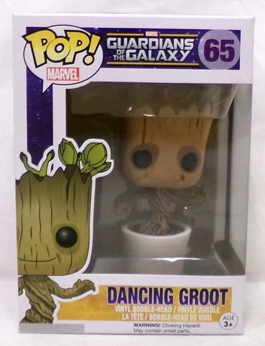 Funko Pop Marvel Guardians Of The Galaxy 65 Dancing Groot Vinyl Figure