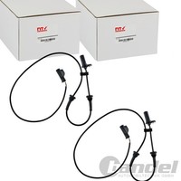 2X NTY ABS-SENSOREN Vorne Beidseitig Passend FÜR Volvo C70 S70 V70 Links+Rechts