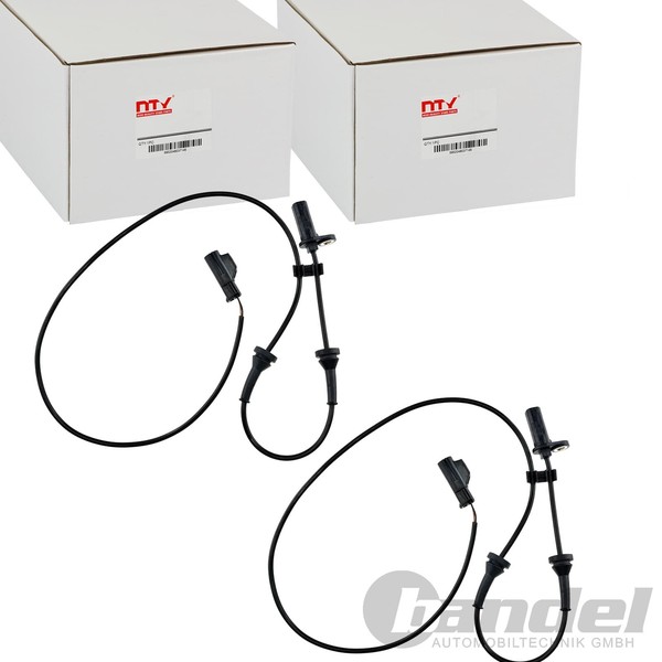 2X NTY ABS-SENSOREN Vorne Beidseitig Passend FÜR Volvo C70 S70 V70 Links+Rechts-image