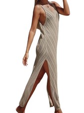 Copricostume da Bagno All'Uncinetto da Donna, Senza Maniche, In Rete, con S2984