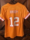 Nike Tampa Bay Buccaneers Tom Brady #12 Women’s M Orange NFL Football Jersey — photo 1