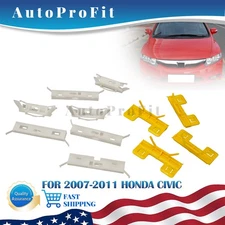 11PCS Windshield Roof Moulding Clips Repair Set Fit 2007-2011 Honda Civic