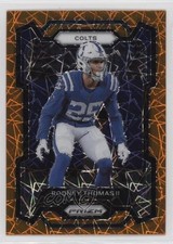 2023 Panini Prizm Lazer Prizm Rodney Thomas II #130 fm0