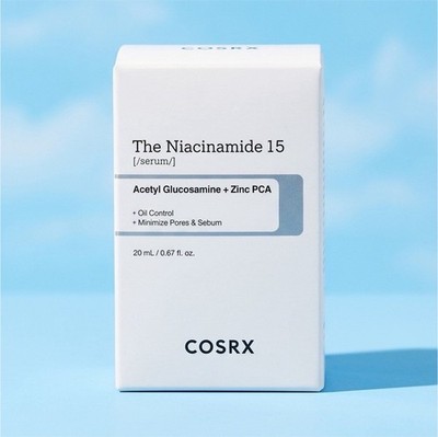 COSRX The Niacinamide 15 Serum 20mL Niacinamide Zinc PCA Oil Control Pore Care