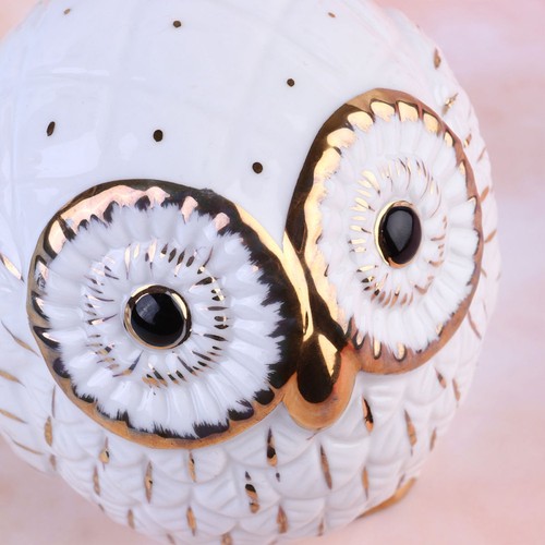 Minimalist Ceramic Owl Ornament Ceramic Nordic Style Owl Figurine Decoration - Picture 9 of 12