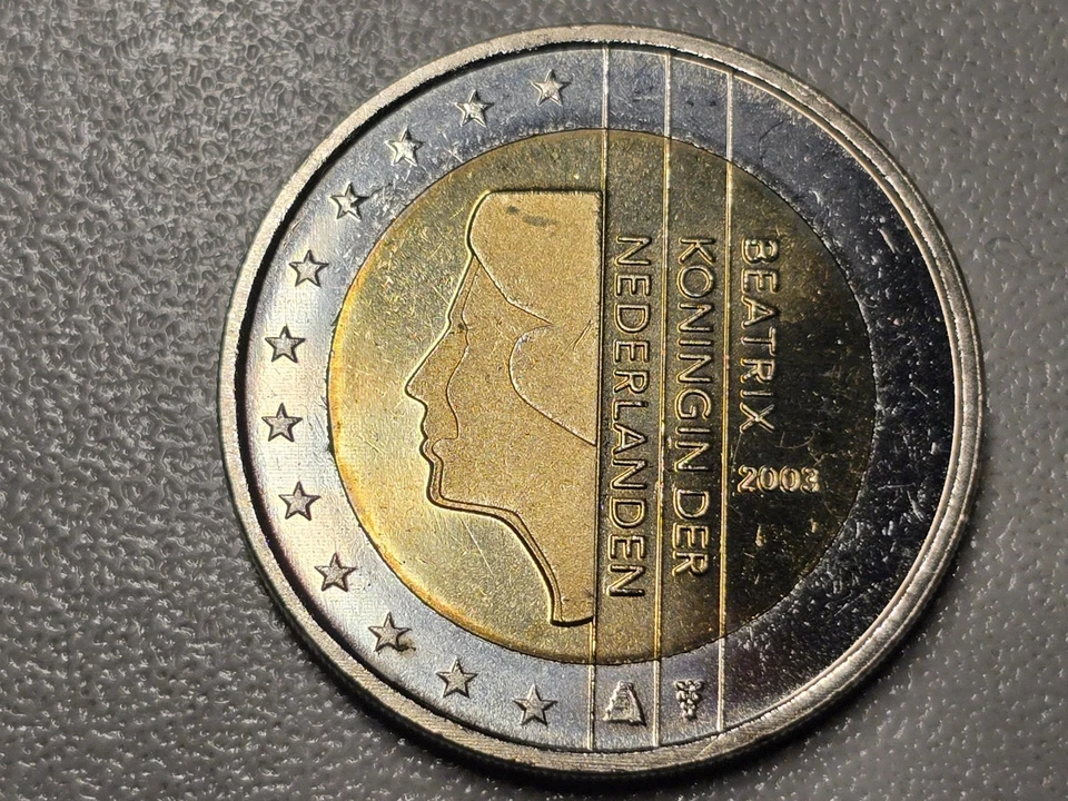 Niederlande 2 Euro Kursmünze 2003 STG - Bild 1 von 1