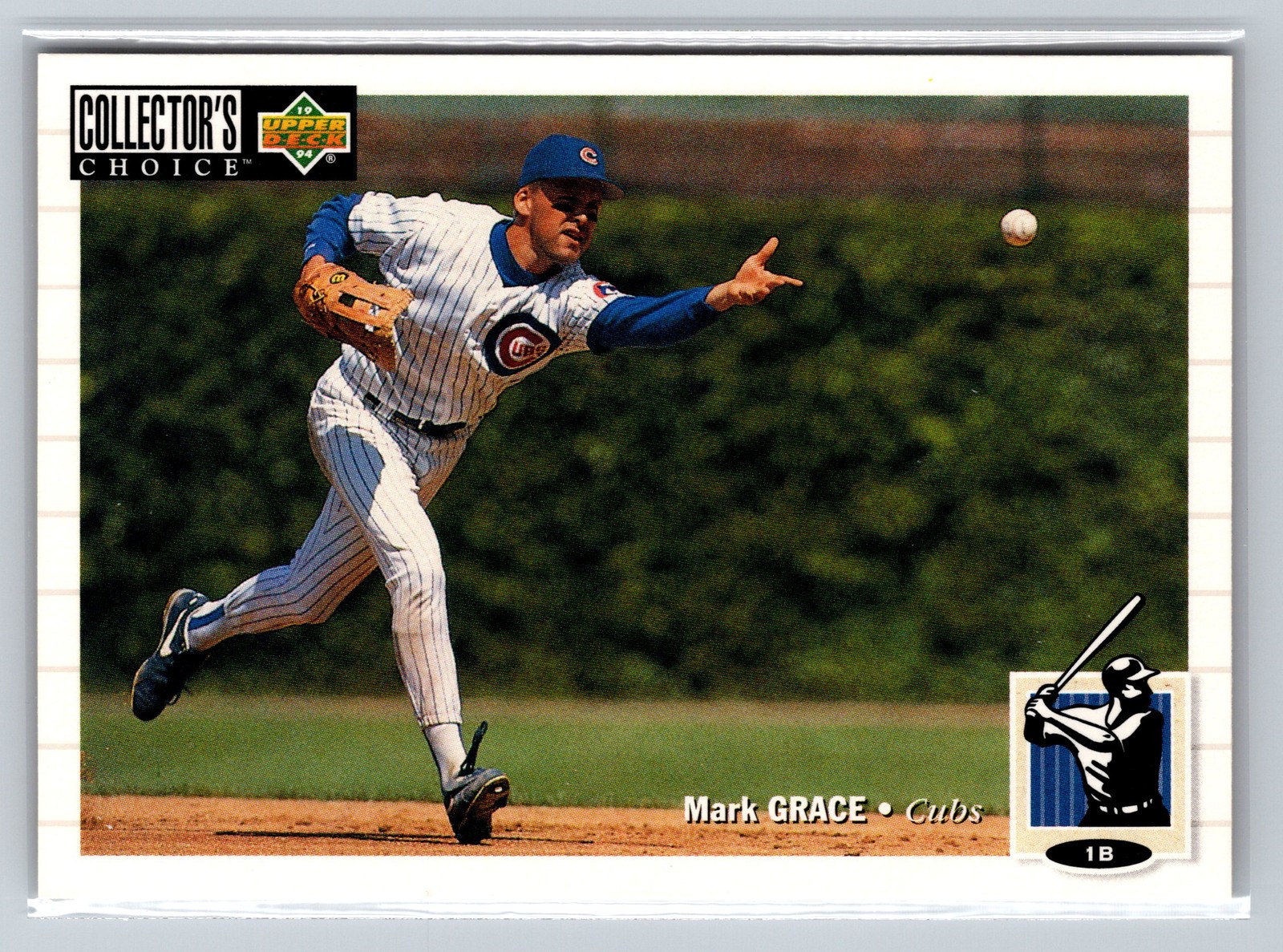 1994 Collector's Choice #114 Mark Grace Chicago Cubs