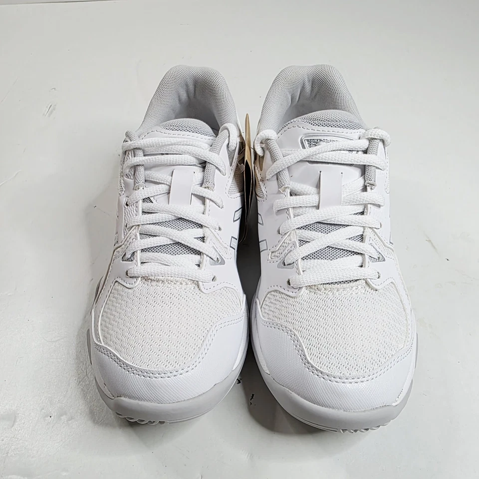 Женские волейбольные кроссовки ASICS Gel-Rocket 10 белое серебро размер 6,5 - Изображение 2 из 4