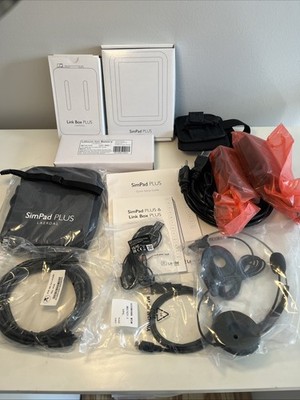 NEW Laerdal Simpad Plus Link Box Combo 204-30150 204-30250 with all Accessories