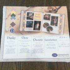 CREATIVE MEMORIES Dusky PHOTO MOUNTING PAPER- 12 SHEETS 2004