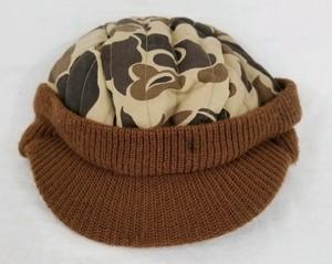 hunting beanie with bill