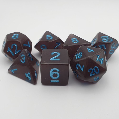 DND Dice Set Heat Sensitive Colour Changing Thermochromatic Die Dungeons Dragons - Picture 7 of 14