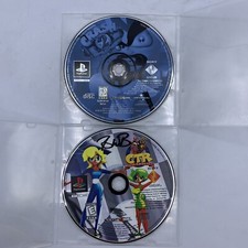 Crash Bandicoot 2: Cortex Strikes Back & CTR RACING PlayStation 1 PS1 DISC ONLY