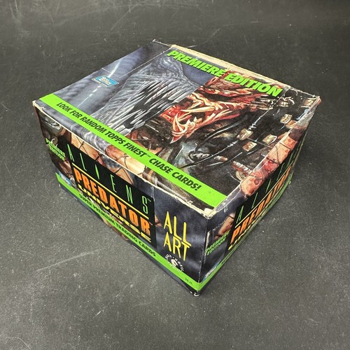 Carte collezionabili Aliens Predator Universe Aliens Predator circa 100+ Topps 1994 - Foto 21 di 24