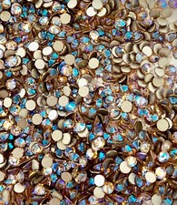 VINTAGE ROSE Shimmer 20ss 5mm IHC Austrian Flatback Crystal 2088 Rhinestones 144