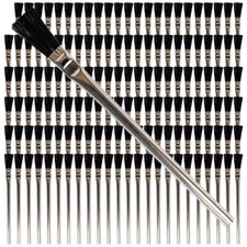 LOT OF 144  ACID FLUX BRUSH 6" LG X 3/8" SOLDER, PLUMBING, GLUES, TOUCH UPS