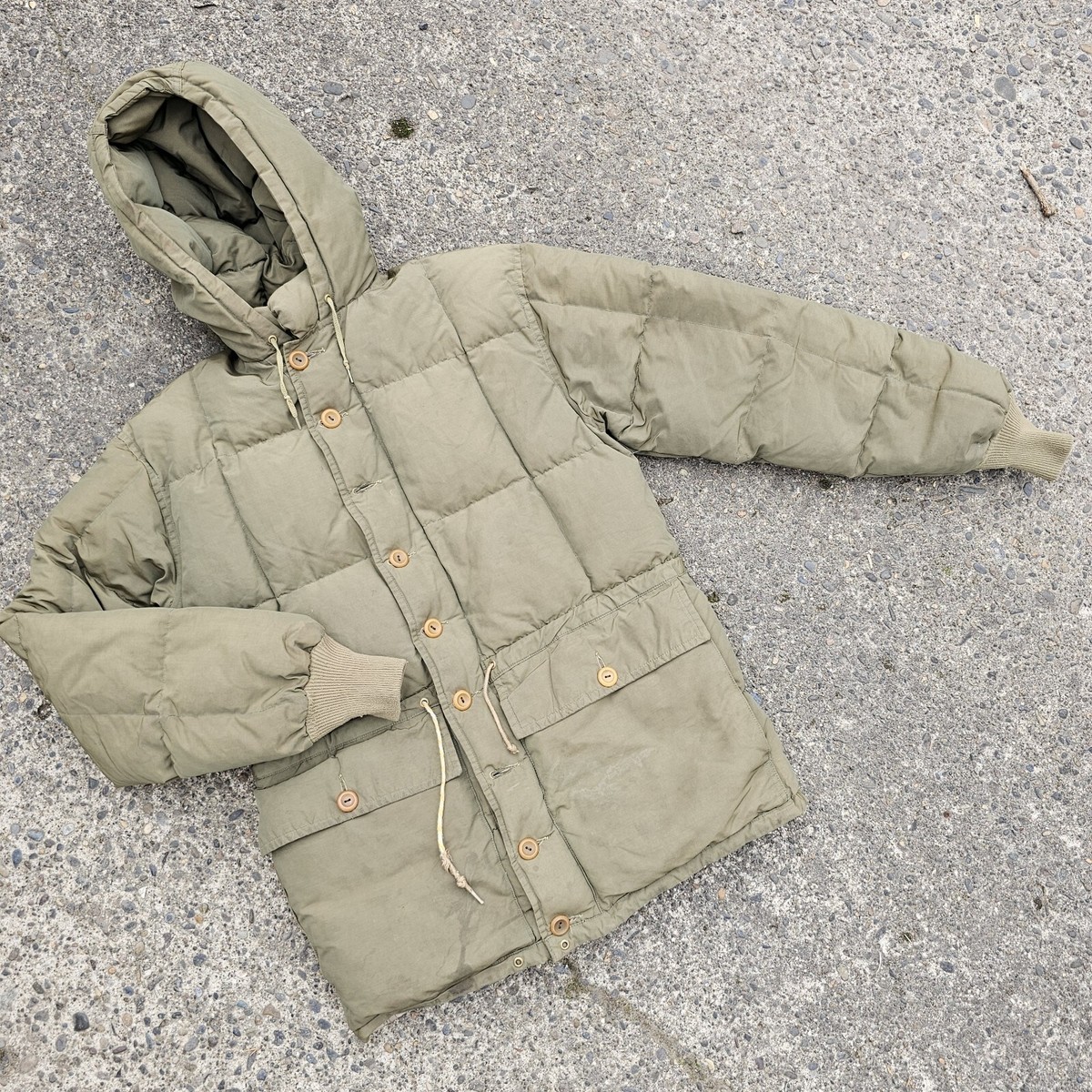 60s BAUER DOWN Down Jacket XLサイズカラコラム