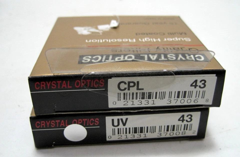 Set 43mm Crystal Optics (Marumi) C-PL Polarizing Filter & UV Filter - NEW - Image 2 of 2