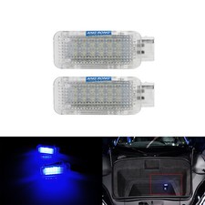 2x LED Kofferraum Leuchte Beleuchtung Blau für 1997-2003 Audi A8/S8 D2 4D sedan