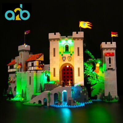 LED Lichtset für Lego Icons 10305 Löwenritterburg Mittelalter Burg Beleuchtung