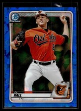 DL Hall 2020 Bowman Draft Sapphire Edition A Card #BD-82