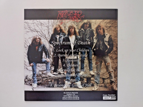 MORBID SAINT Spectrum Of Death LP 2006 No Colours Records NC 109 #122/300 RARE - Picture 2 of 11