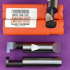 MICRO 100 QRR-156-12X Quick Change Retaining Ring Bar; 1/2" Shank🎯Machinist