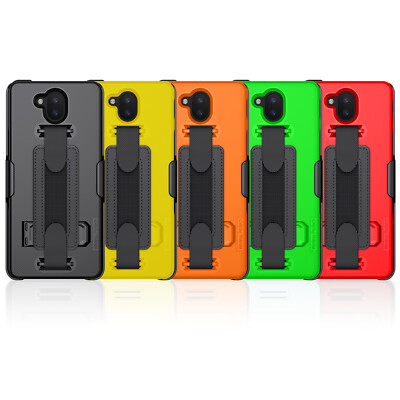 For Sonim XP10 XP9900 Case and Holster Combo with Handstrap and Kickstand