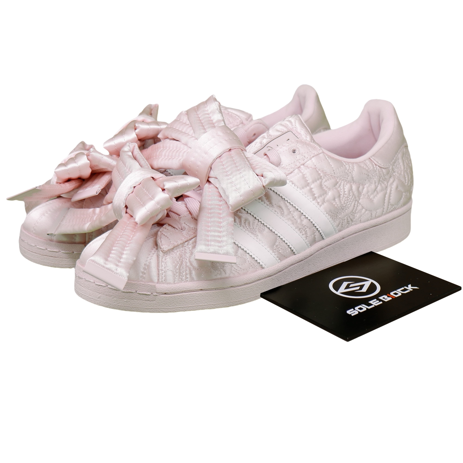 Caroline Hu x Adidas Superstar Fashion Casual Sneakers JQ8737 Women's Pink