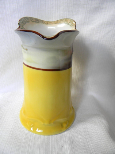 Antique ROYAL BAYREUTH PITCHER 7" YE OLD LANTERN Tavern Scene Early 1900s - Picture 3 of 10