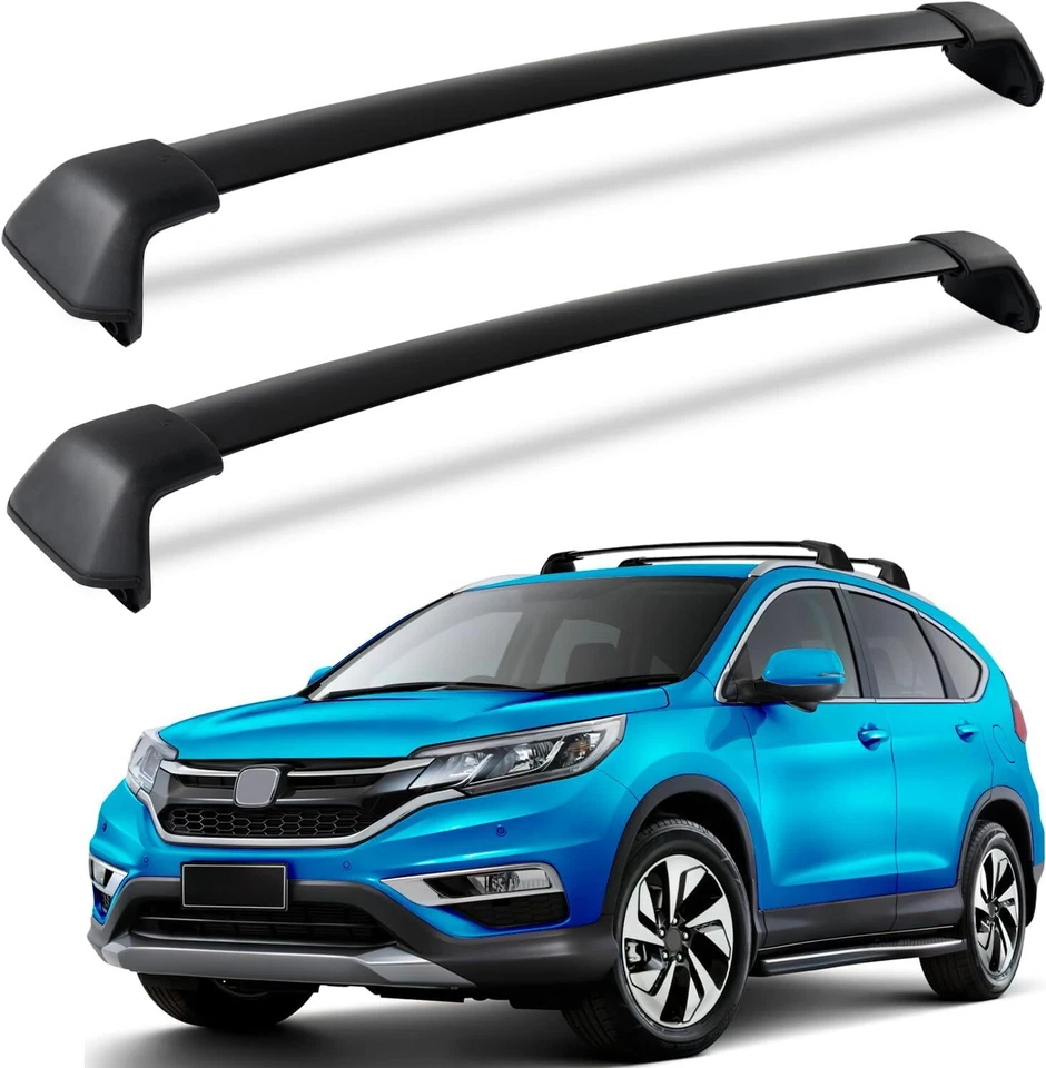 Barras transversales de rieles laterales de 4 piezas para portaequipajes de techo Honda CRV CR-V 2012 2013 2014 2015 2016 Foto 2 de 4