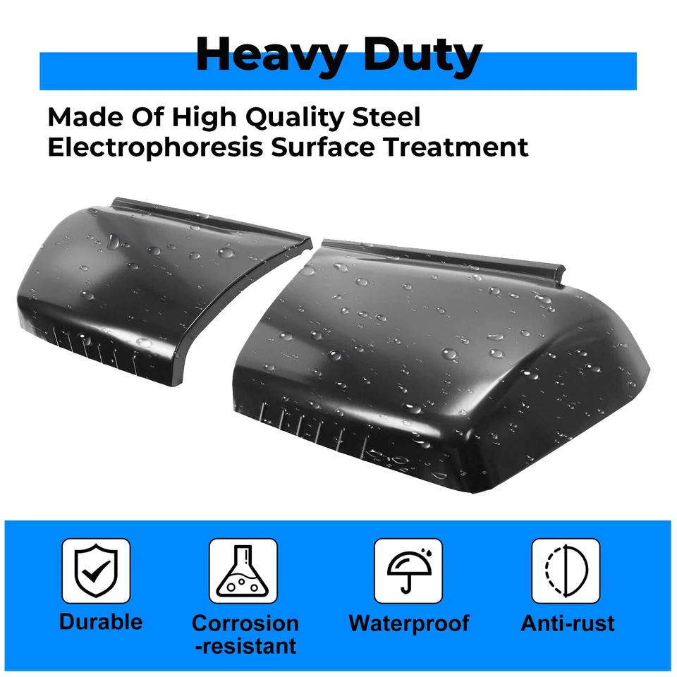 For 2000-2006 Chevrolet Suburban 1500 2500 Pair Lower Rear Quarter Panel Section Foto 3 de 4