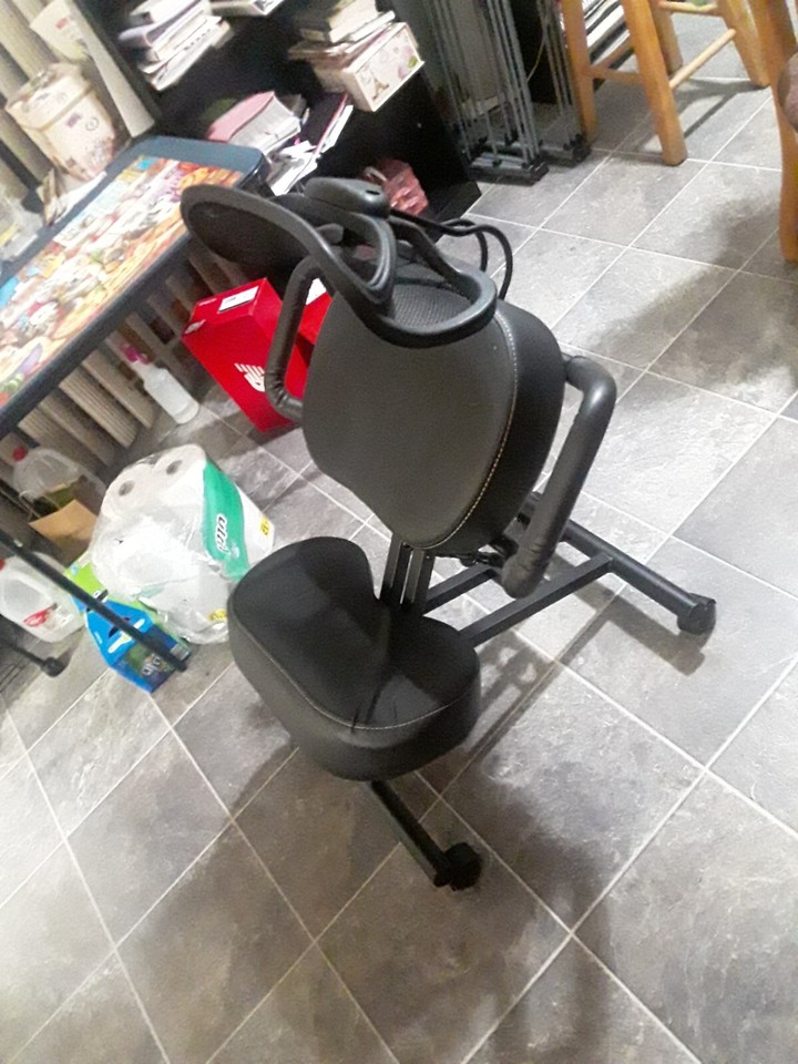VIVO DRAGONN Kneeling Chair Already Assembled, black, one size, with