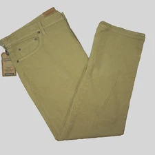 Cremieux Corbin Straight Leg Corduroy Pants Men's Size 42 X 30 Wheat Khaki NWT