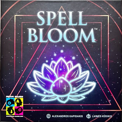 Spellbloom Brain Games Board Game Expert Game Family Game Dice Game