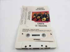 Musicassetta Mc Adriano Celentano Canta le vecchie