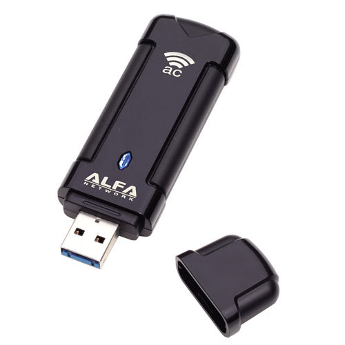 ALFA Network AWUS036AC Wireless-AC USB WiFi ontvanger (RTL8812AU