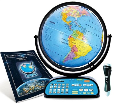 Intelliglobe II Interactive Talking Geographical World Globe