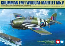 Tamiya FM-1 Wildcat/Martlet Mk.V 1/48 61126 WW2 Airplane Model Kit