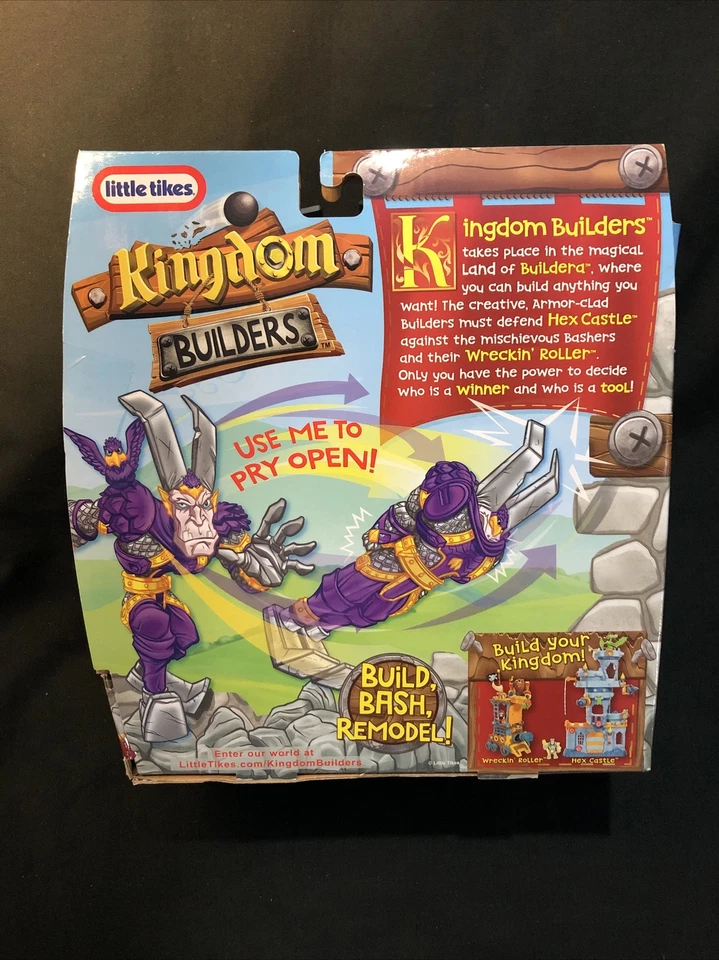 Little Tikes Kingdom Builders Crow DeBar Transforming Action Figure Brand New P Foto 2 de 4