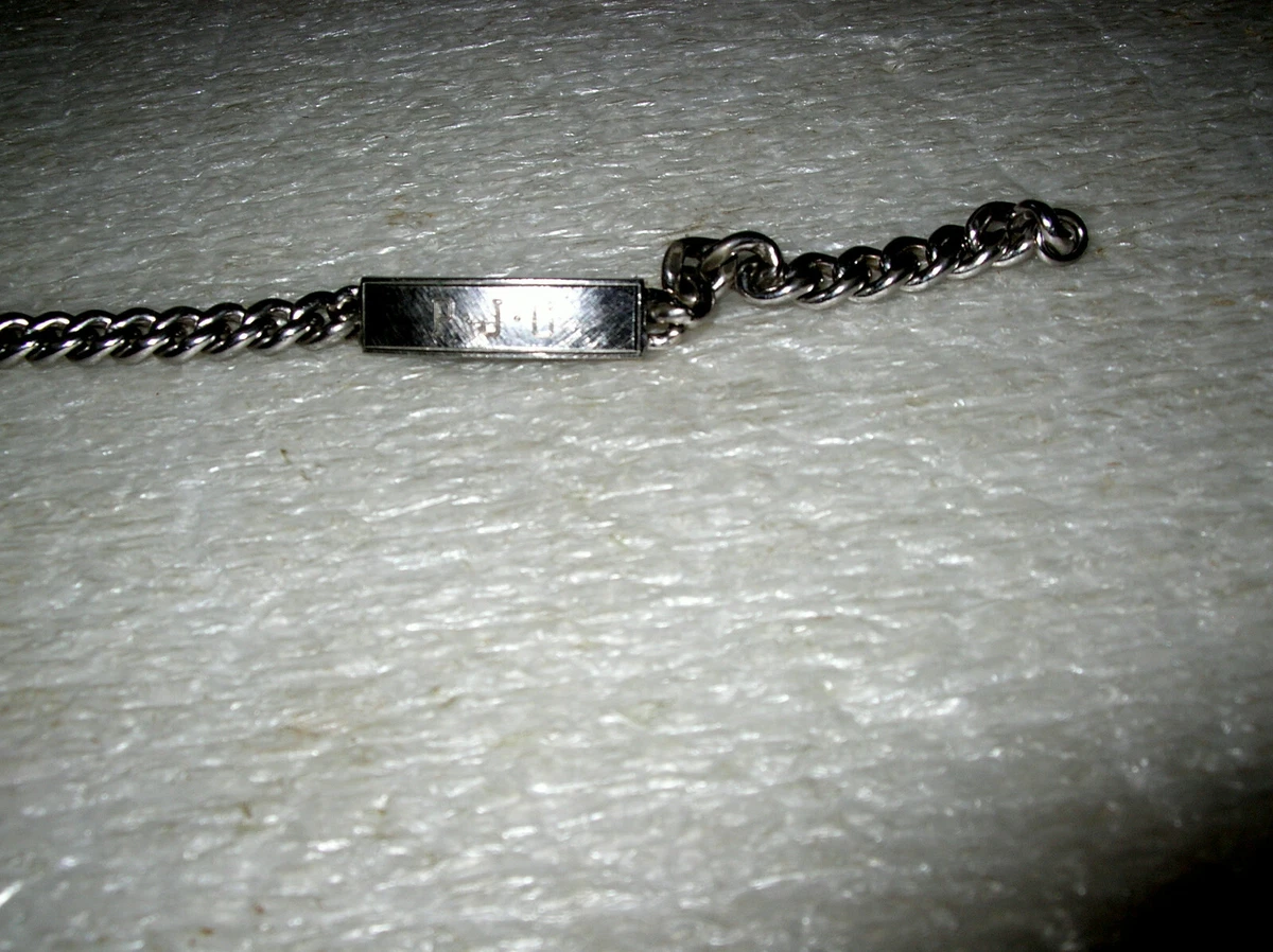 ELCO STERLING ID BRACELET 1968