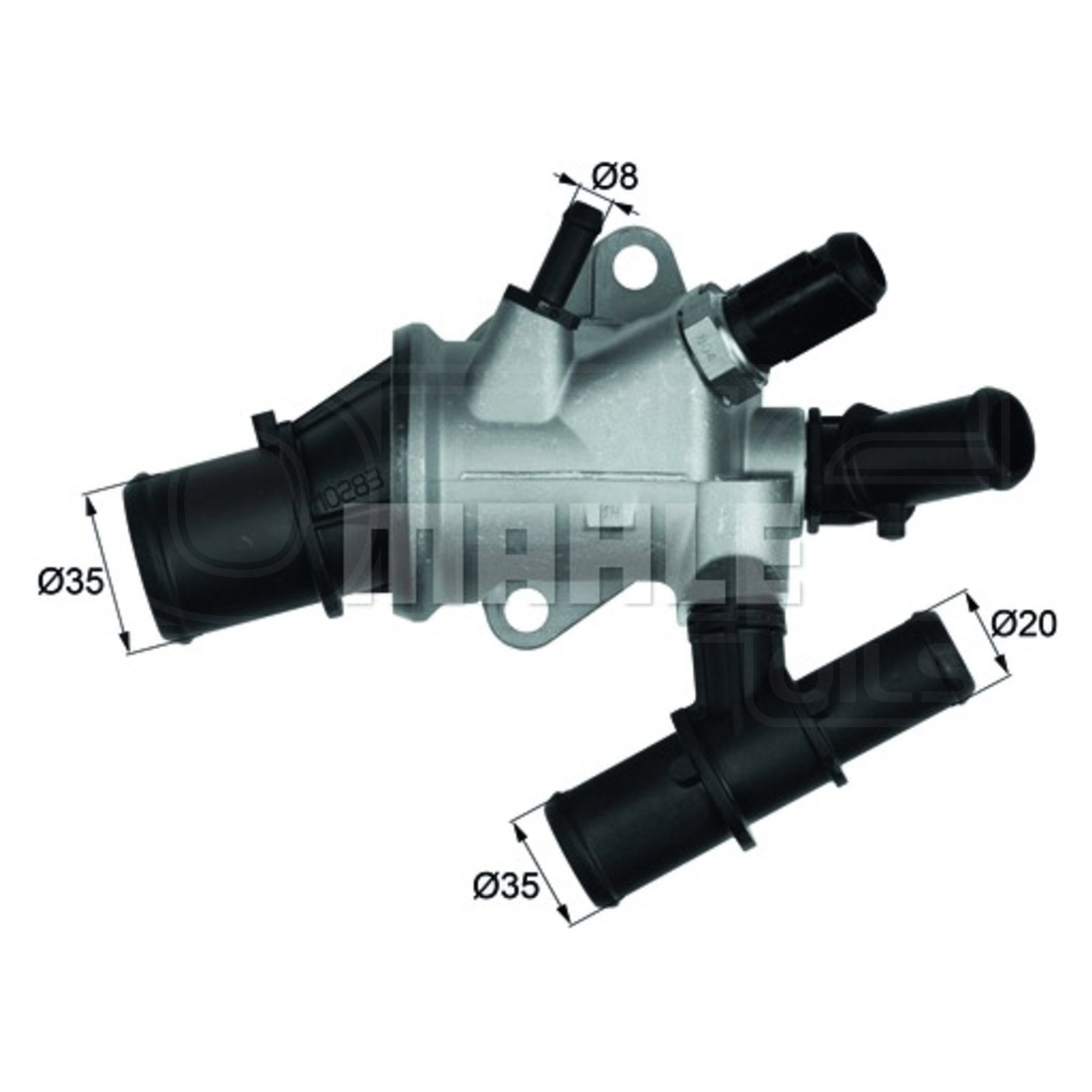 Integral Thermostat - MAHLE TI 170 88 - Quality MAHLE - Genuine UK Stock