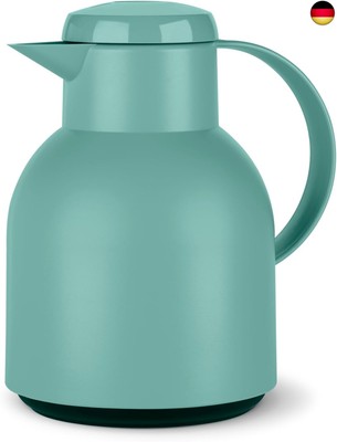 Emsa Samba Isolierkanne F40102 | 1 Liter , Kunststoff | Quick Press Verschluss