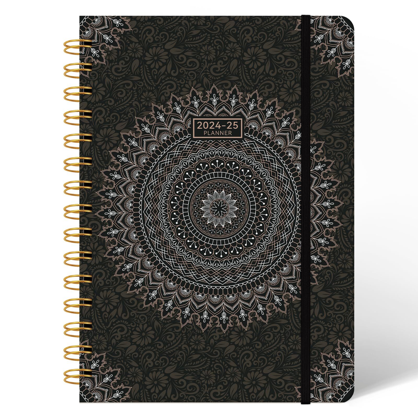 2024-2025 Hardcover Planner Weekly & Monthly Daily Agenda Book,52024-202 To D...