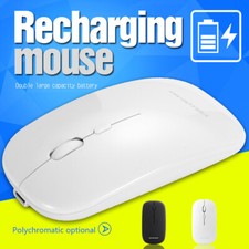 2.4GHz  Type C Wireless Optical Silent Mouse Mice USB Rechargeable For Office