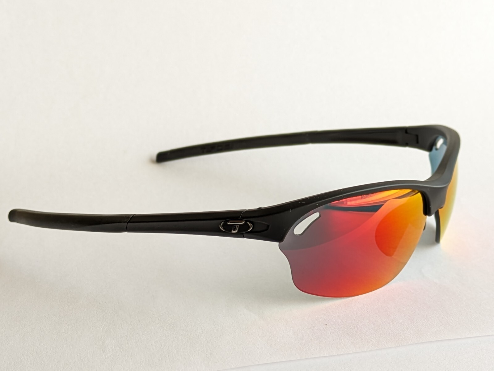 Tifosi Optics Wasp Sunglasses Matte Black, Clarion Red Lenses, 228 eBay