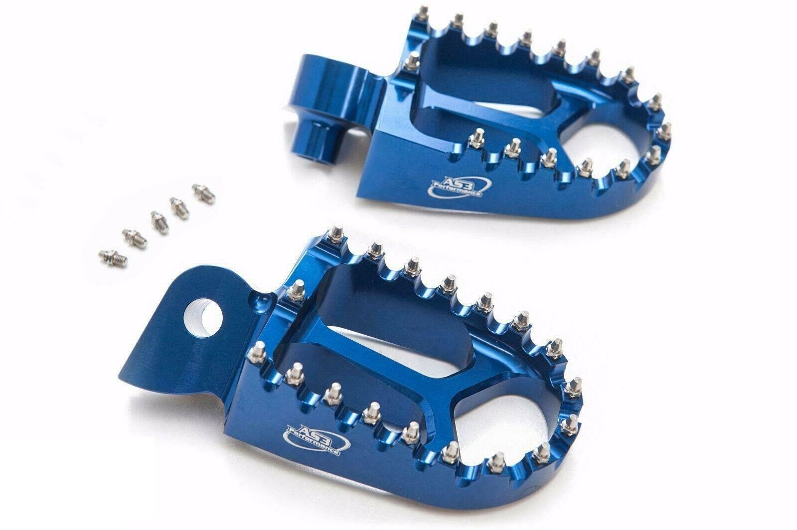 AS3 FOOT PEGS for YAMAHA YZ 65 85 YZ 125 250 YZ WR 250 426 450 F 1999-2022