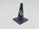 Solid 925 Sterling Silver Natural Amethyst Ring Stone Jewelry Gift For Her R 97
